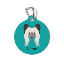 Load image into Gallery viewer, Chinese Crested ID Pet Tag
