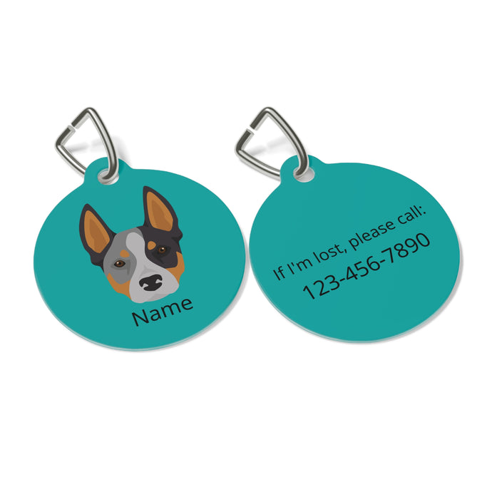 Australian Cattle Dog ID Pet Tag