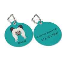 Load image into Gallery viewer, Chinese Crested ID Pet Tag
