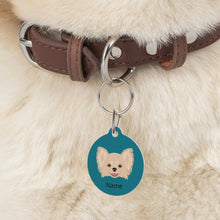 Load image into Gallery viewer, Chihuahua (longhaired) ID Pet Tag
