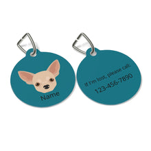Load image into Gallery viewer, Chihuahua (shorthaired) ID Pet Tag
