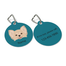 Load image into Gallery viewer, Chihuahua (longhaired) ID Pet Tag
