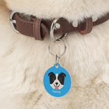Load image into Gallery viewer, Border Collie ID Pet Tag
