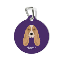 Load image into Gallery viewer, English Cocker Spaniel ID Pet Tag

