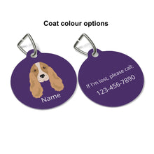 Load image into Gallery viewer, English Cocker Spaniel ID Pet Tag

