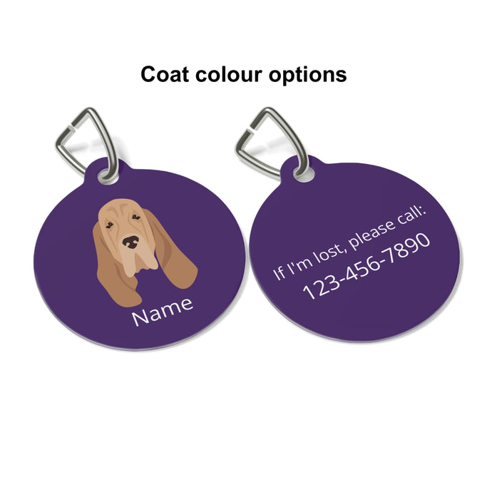 Bloodhound ID Pet Tag