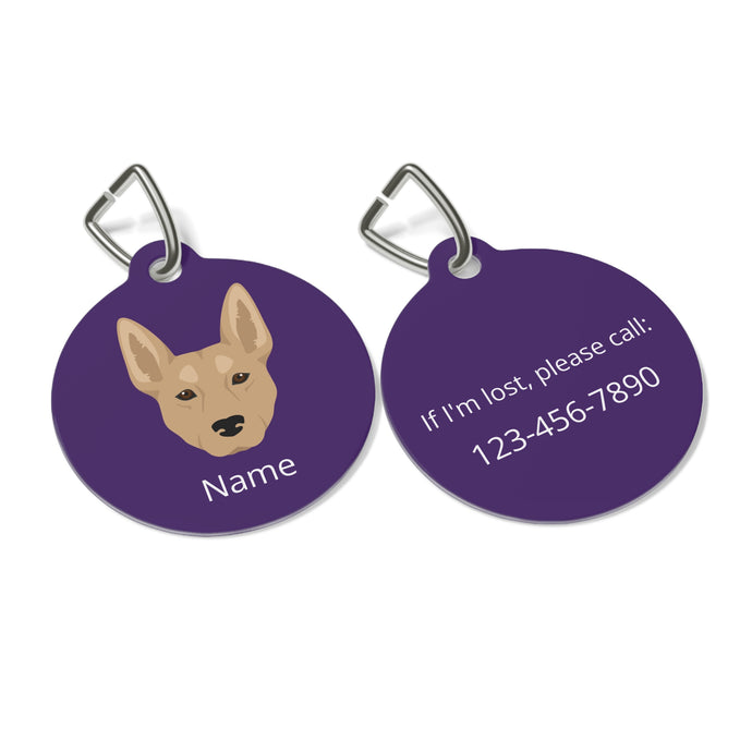 Carolina Dog ID Pet Tag