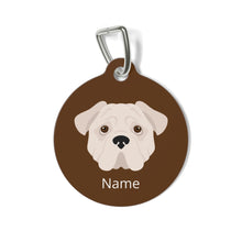 Load image into Gallery viewer, American Bulldog ID Pet Tag
