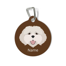 Load image into Gallery viewer, Coton de Tulear ID Pet Tag
