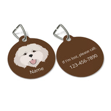 Load image into Gallery viewer, Coton de Tulear ID Pet Tag
