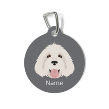 Load image into Gallery viewer, Coton de Tulear ID Pet Tag
