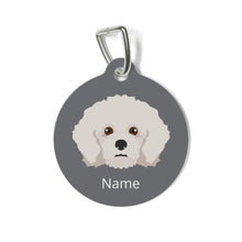 Load image into Gallery viewer, Bichon Frise ID Pet Tag
