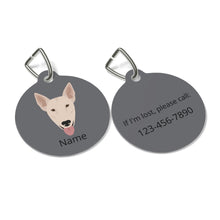 Load image into Gallery viewer, Bull Terrier ID Pet Tag
