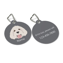 Load image into Gallery viewer, Coton de Tulear ID Pet Tag

