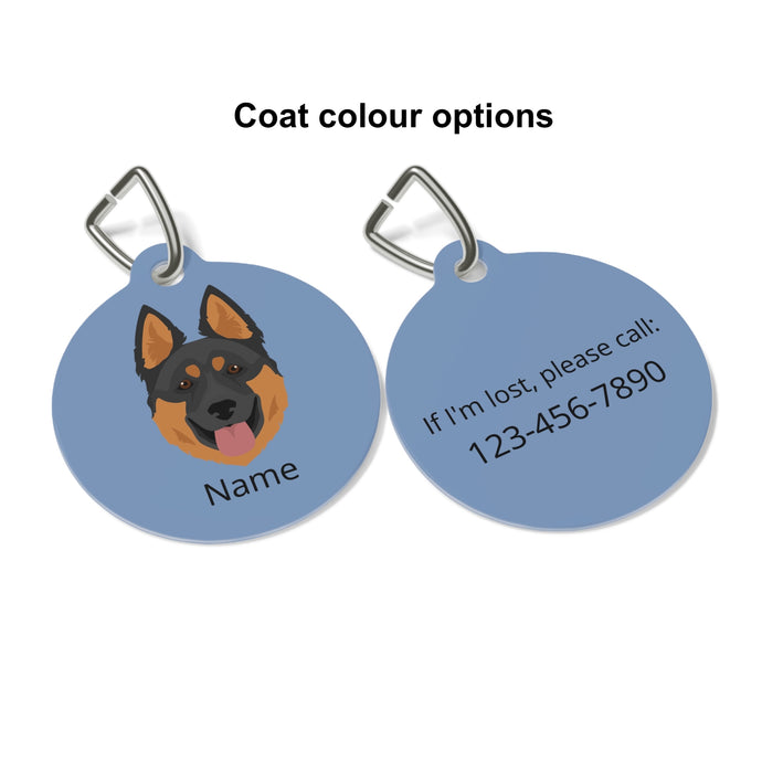 Bohemian Shepherd ID Pet Tag