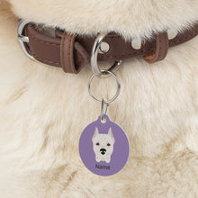 Load image into Gallery viewer, Dogo Argentino (cropped ears) ID Pet Tag
