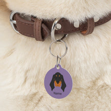 Load image into Gallery viewer, Black and Tan Coonhound ID Pet Tag

