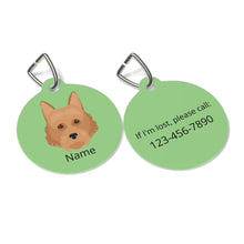 Load image into Gallery viewer, Australian Terrier ID Pet Tag
