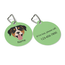 Load image into Gallery viewer, Entlebucher Mountain Dog ID Pet Tag
