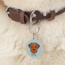 Load image into Gallery viewer, Border Terrier ID Pet Tag
