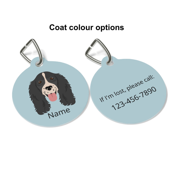 English Springer Spaniel ID Pet Tag