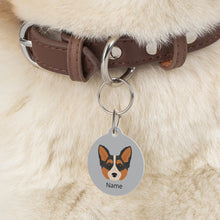 Load image into Gallery viewer, Corgipoo (Corgi/Poodle mix) ID Pet Tag
