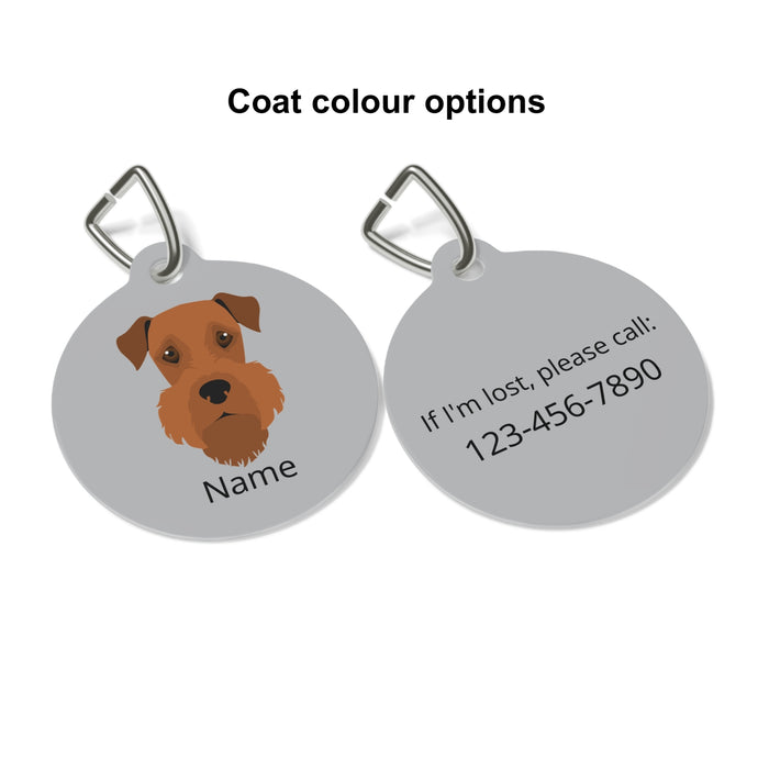 Airedale Terrier ID Pet Tag