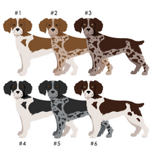 Load image into Gallery viewer, Brittany Spaniel Vinyl Sticker Set
