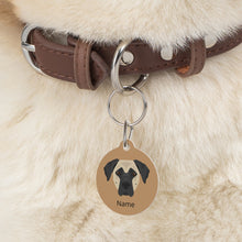 Load image into Gallery viewer, German Sheprador (German Shepherd/Labrador Retriever mix) ID Pet Tag
