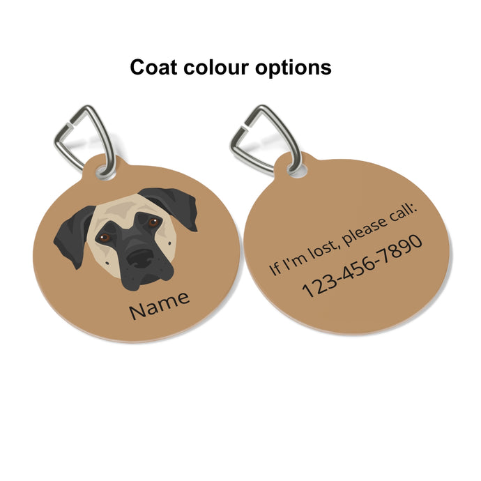 German Sheprador (German Shepherd/Labrador Retriever mix) ID Pet Tag