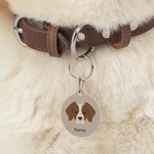Load image into Gallery viewer, Brittany Spaniel ID Pet Tag

