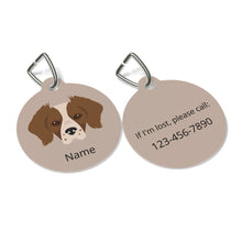 Load image into Gallery viewer, Brittany Spaniel ID Pet Tag
