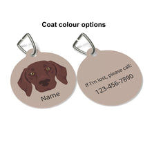 Load image into Gallery viewer, German Shorthaired Pointer ID Pet Tag
