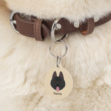 Load image into Gallery viewer, Schipperke ID Pet Tag
