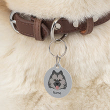 Load image into Gallery viewer, Keeshond ID Pet Tag
