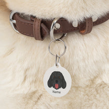 Load image into Gallery viewer, Labradoodle (Labrador Retriever/Poodle mix) ID Pet Tag
