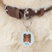 Load image into Gallery viewer, Shetland Sheepdog ID Pet Tag
