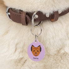 Load image into Gallery viewer, Yorkshire Terrier (puppy clip) ID Pet Tag

