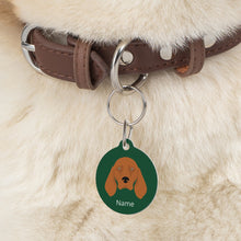 Load image into Gallery viewer, Redbone Coonhound ID Pet Tag

