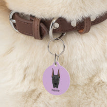 Load image into Gallery viewer, Great Dane (cropped ears) ID Pet Tag
