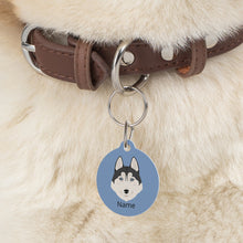 Load image into Gallery viewer, Siberian Husky ID Pet Tag
