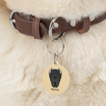Load image into Gallery viewer, Neapolitan Mastiff (cropped ears) ID Pet Tag
