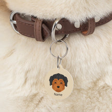 Load image into Gallery viewer, Morkie (Maltese/Yorkshire Terrier mix) ID Pet Tag
