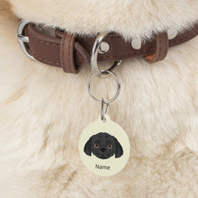 Load image into Gallery viewer, Peekapoo (Pekingese/Poodle mix) ID Pet Tag
