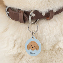 Load image into Gallery viewer, Miniature Poodle (puppy clip) ID Pet Tag
