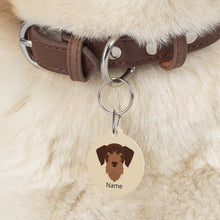 Load image into Gallery viewer, German Wirehaired Pointer ID Pet Tag
