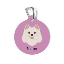 Load image into Gallery viewer, American Eskimo ID Pet Tag
