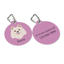 Load image into Gallery viewer, American Eskimo ID Pet Tag
