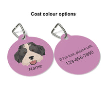Load image into Gallery viewer, Bernedoodle (Bernese/Poodle mix) ID Pet Tag
