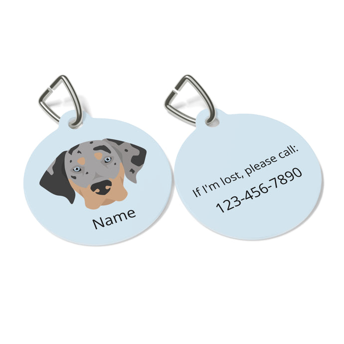 Catahoula Leopard Dog ID Pet Tag